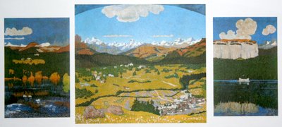 Panorama di Flims da Giovanni Giacometti